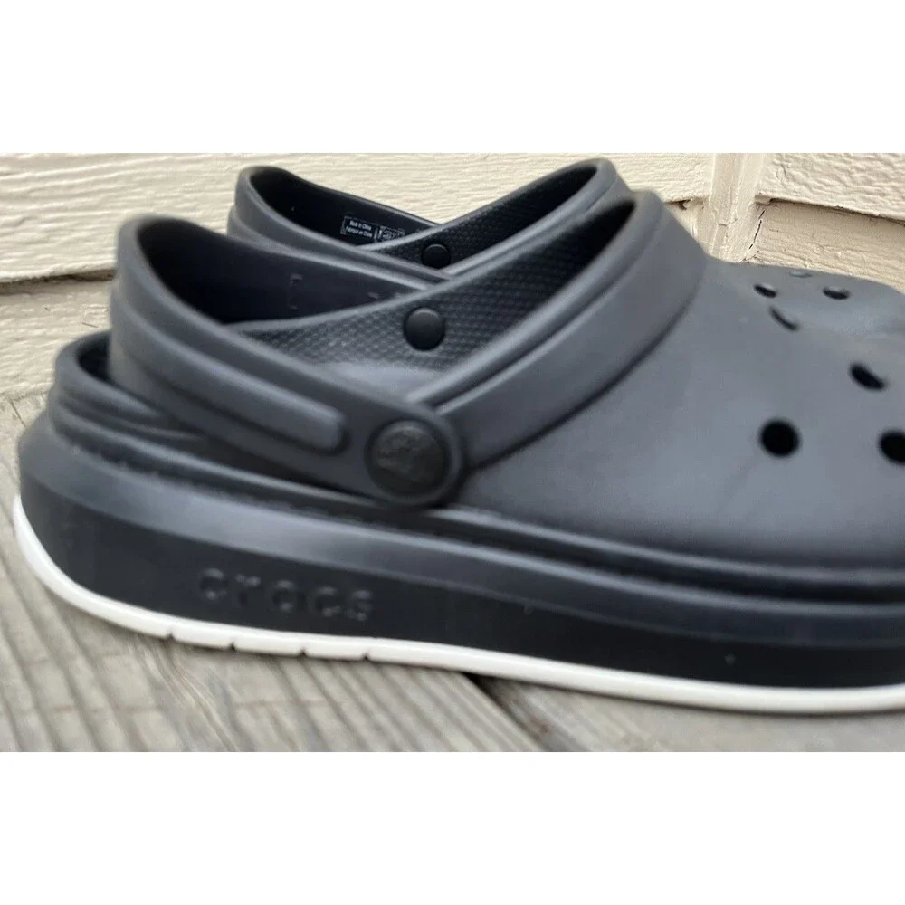 Crocs Crocband Full Force Unisex Men’s 7 Women’s 9 Clogs - Black